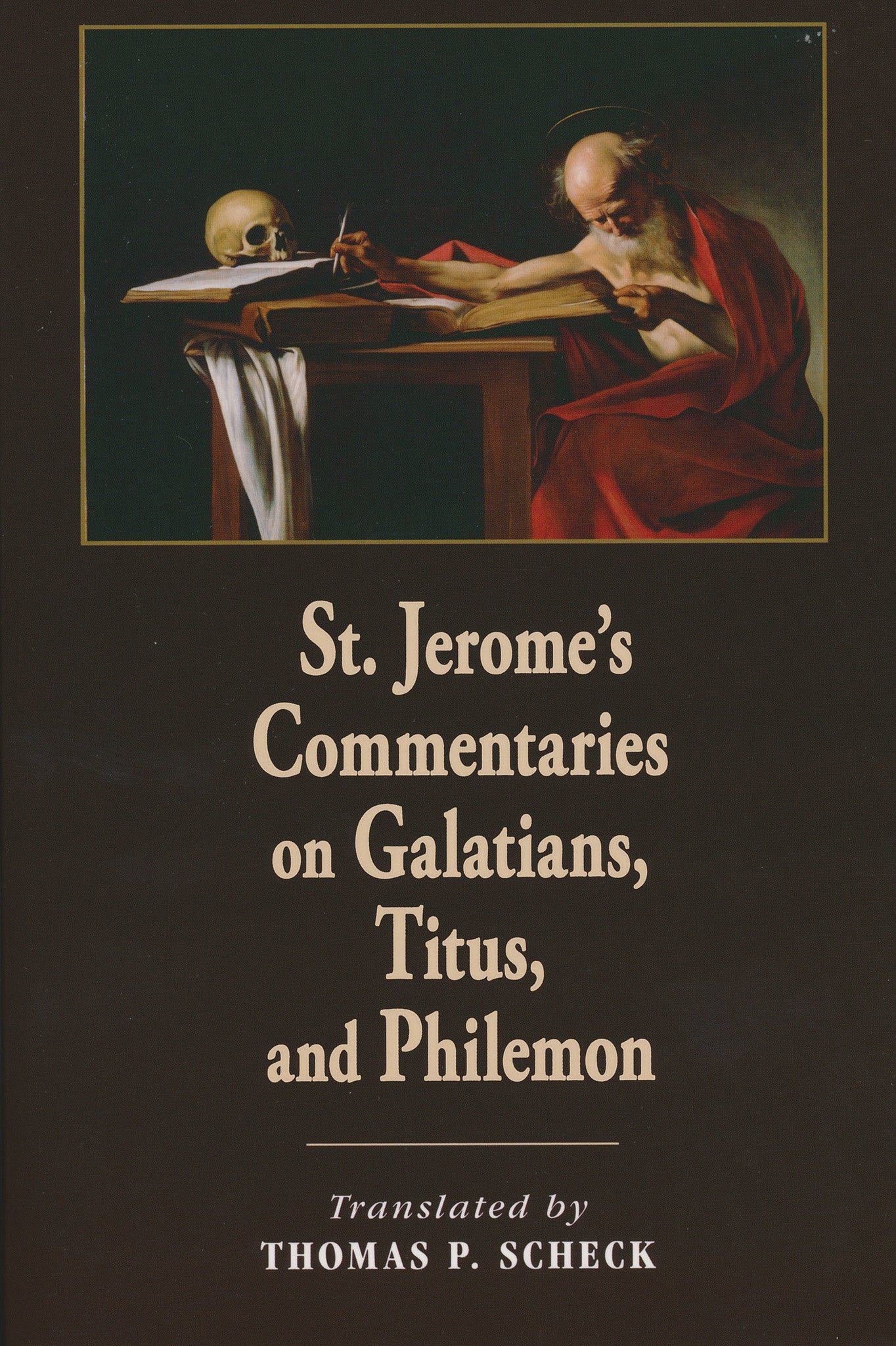 Cover image for St. Jerome's Commentaries on Galatians, Titus, and Philemon ISBN 9780268041335